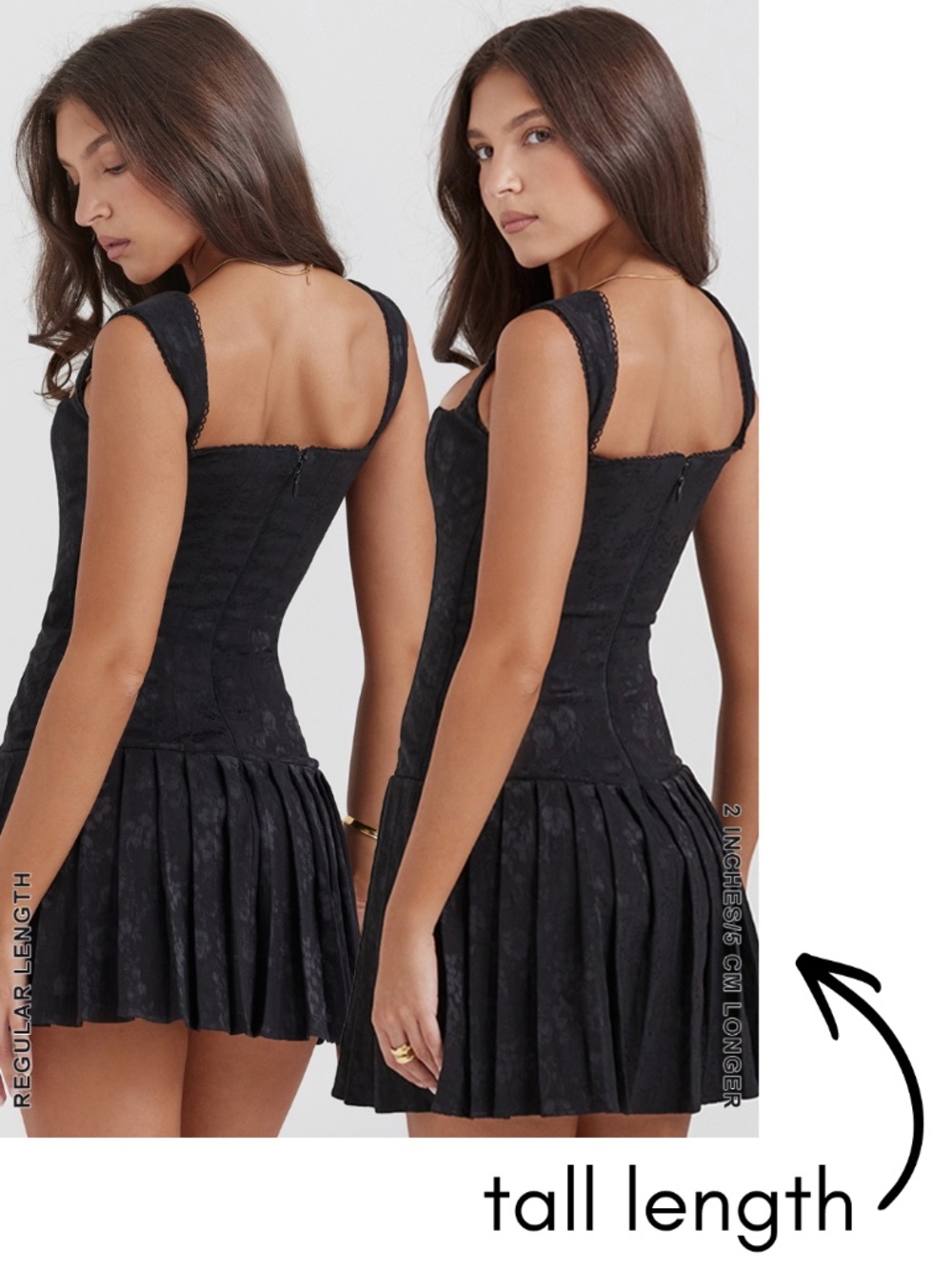 NEW House of CB Talia Dress Black Large Tall Length - Picture 14 of 17